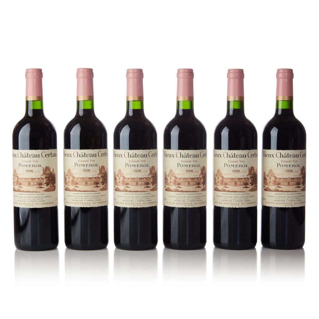 View full screen - View 1 of Lot 188. Vieux Château Certan 2008 (12 BT).