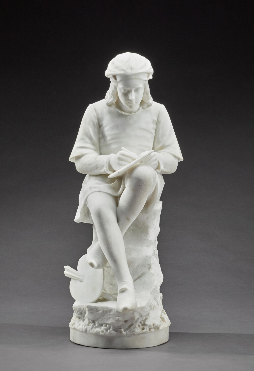 View full screen - View 1 of Lot 79. Raphael sketching.