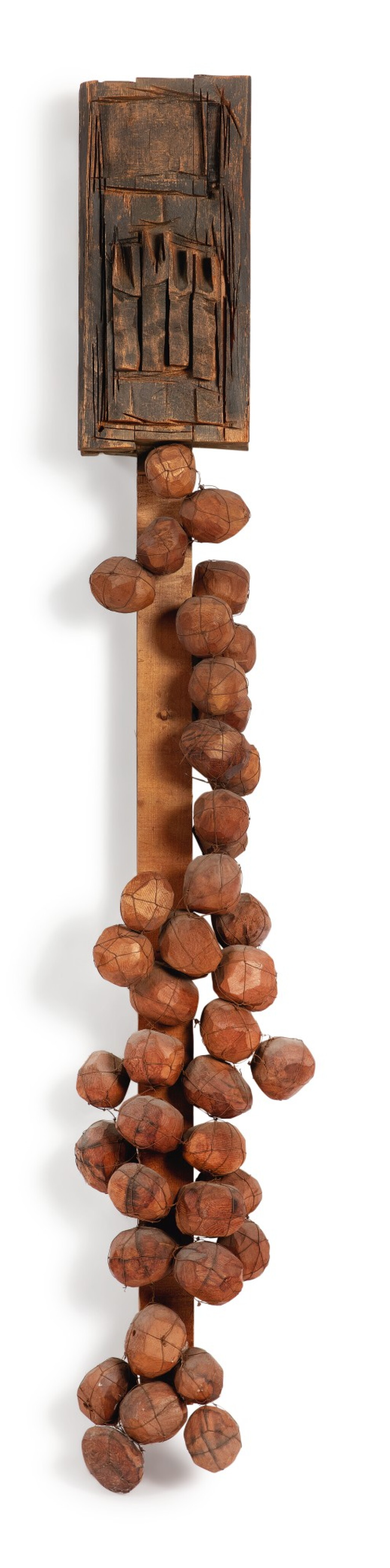 View full screen - View 1 of Lot 658. URSULA VON RYDINGSVARD | UNTITLED (SHOVEL WITH BALLS).