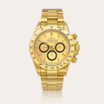Cosmograph Daytona “Inverted 6”, Reference 16528 | A yellow gold chronograph watch with bracelet, Circa 1995