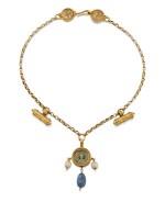 BYZANTINE, 6TH CENTURY AND LATER | NECKLACE WITH A PENDANT OF GOD THE FATHER