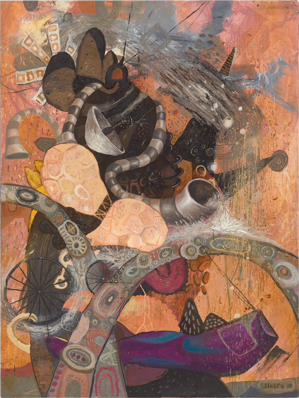 View full screen - View 1 of Lot 206. JIGGER CRUZ 吉格·克魯斯 | UNTITLED 無題.