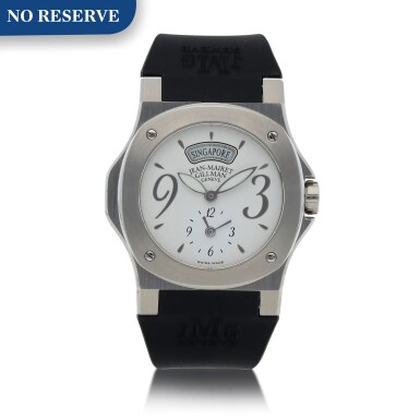 View full screen - View 1 of Lot 78. LADY SPORT GMT STAINLESS STEEL MULTI TIME-ZONE WRISTWATCH CIRCA 2010.