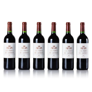 View full screen - View 1 of Lot 19. Les Forts de Latour 2004 (12 BT).