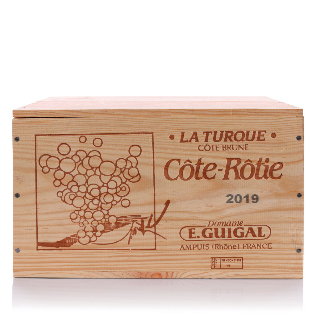 View full screen - View 1 of Lot 502. Côte Rôtie, La Turque 2019 Guigal (6 BT).