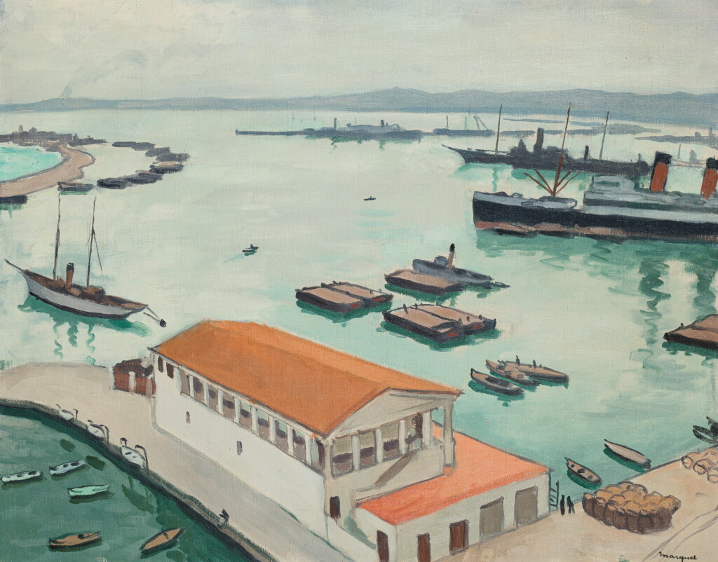 View full screen - View 1 of Lot 24. ALBERT MARQUET | LA SANTÉ MARITIME.