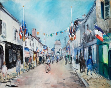 View full screen - View 1 of Lot 51. GEN-PAUL | COURSE CYCLISTE LE 14 JUILLET.