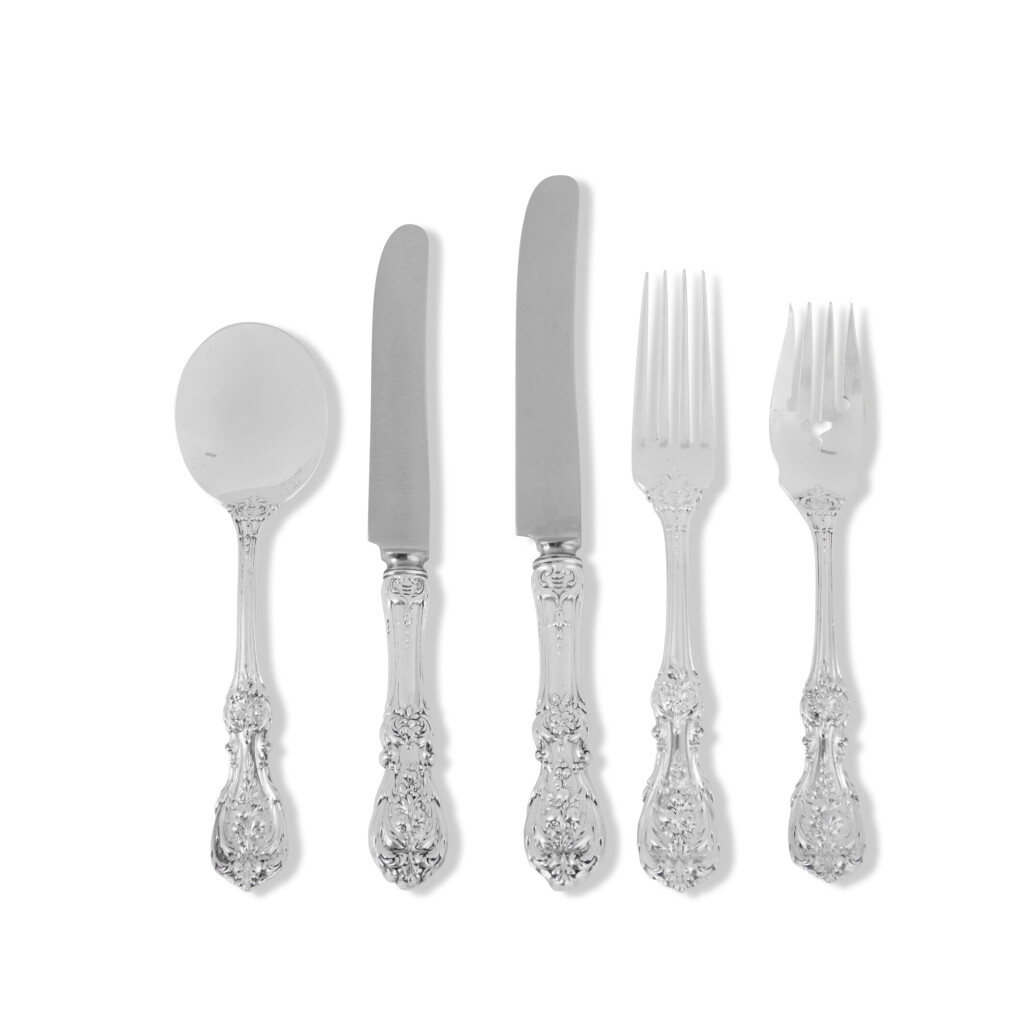 View full screen - View 1 of Lot 63. An American Silver Francis I Pattern Flatware Set, Reed & Barton, Taunton, MA, 20th Century.