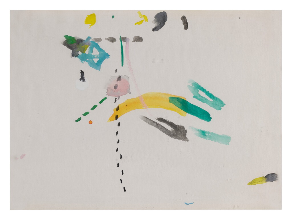 Voir en plein écran - Voir 1 du lot 32. RICHARD TUTTLE | CROWS ON THE ROOF NO. 10.