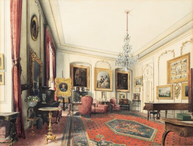 View full screen - View 1 of Lot 241. PAUL GRAEB | The Ivory Room at Schloss Charlottenburg, Berlin | Le salon ivoire au château de Charlottenburg à Berlin.