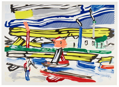 View full screen - View 1 of Lot 522. The River, from the Landscapes series.