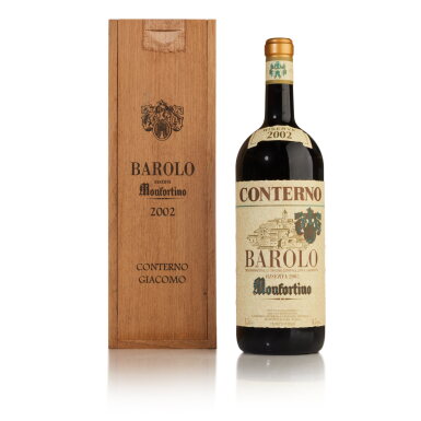 View full screen - View 1 of Lot 586. Barolo Riserva, Monfortino 2002 Giacomo Conterno (1 MAG).