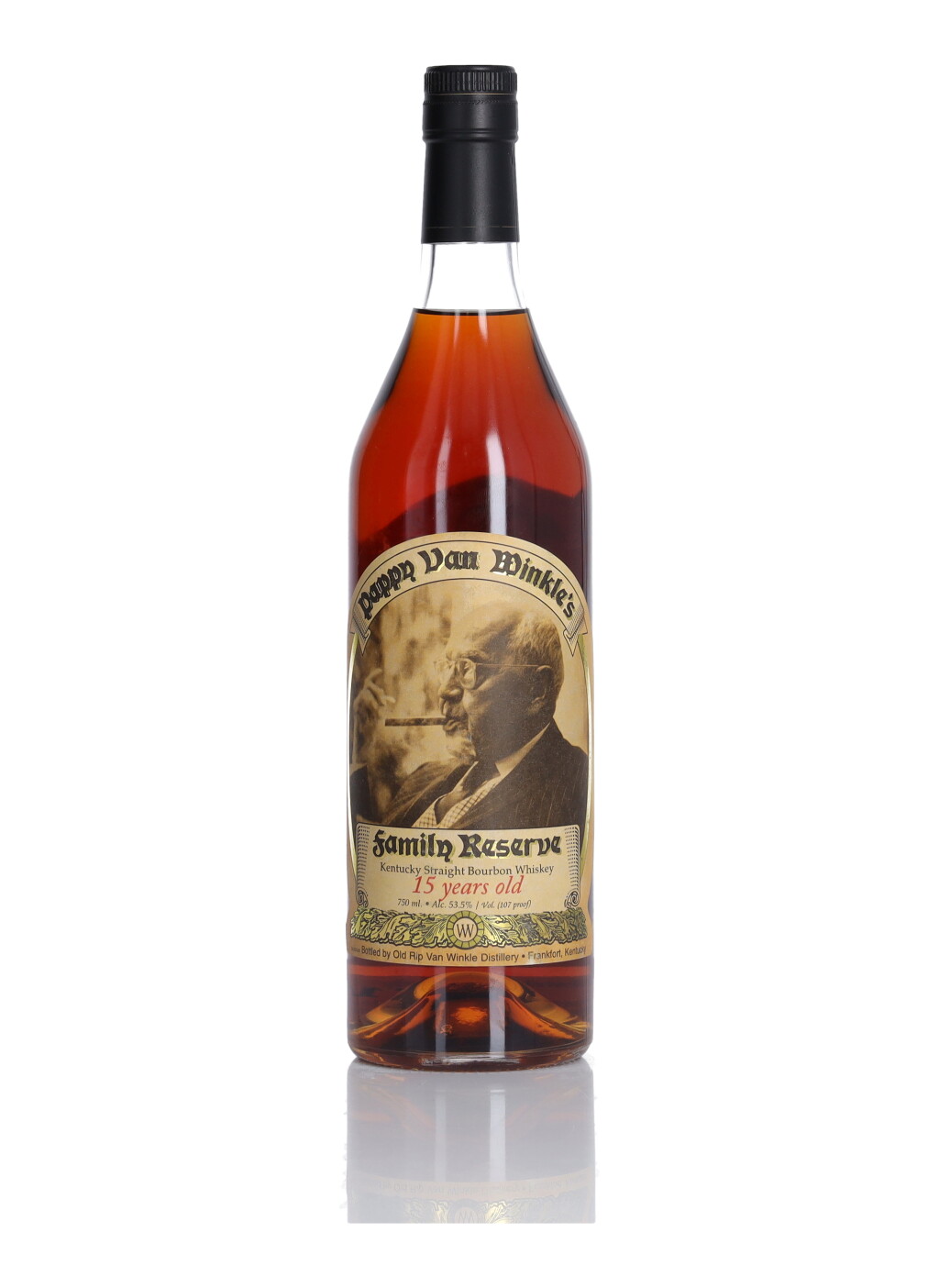 View full screen - View 1 of Lot 156. Pappy Van Winkle's 15 Year Old Family Reserve 107 Proof NV (1 Bottle 75cl).