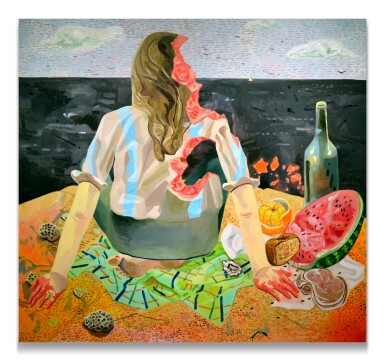 View full screen - View 1 of Lot 234. Gouged Girl.