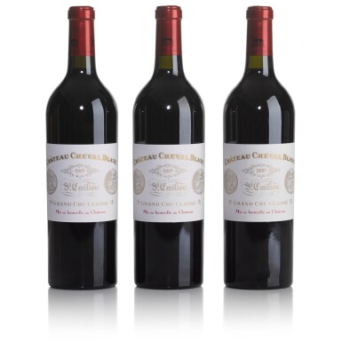 View full screen - View 1 of Lot 491. Château Cheval Blanc 2009 (3 BT).