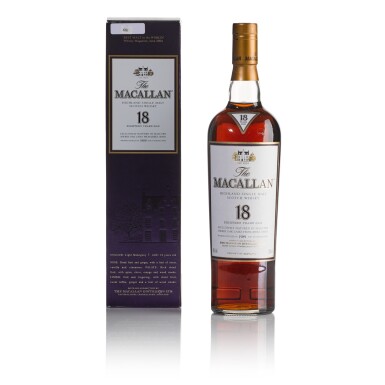 View full screen - View 1 of Lot 74. The Macallan 18 Year Old 43.0 abv 1989 (1 BT70).