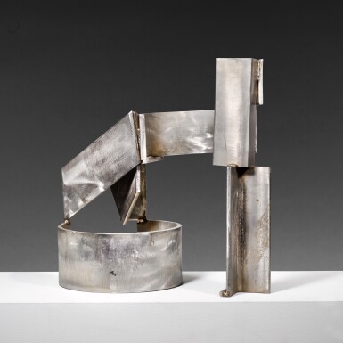 View full screen - View 1 of Lot 655. SIR ANTHONY CARO, R.A. | STAINLESS PIECE A-G.