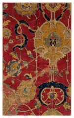 A Safavid Isfahan Carpet Fragment, Central Persia, First Half 17th Century