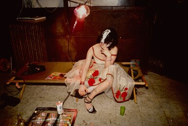 View full screen - View 1 of Lot 40. 'Trixie on the Cot, NYC'.