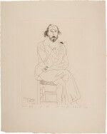 Portrait of Richard Hamilton (S.A.C. 126; MCA Tokyo 118)