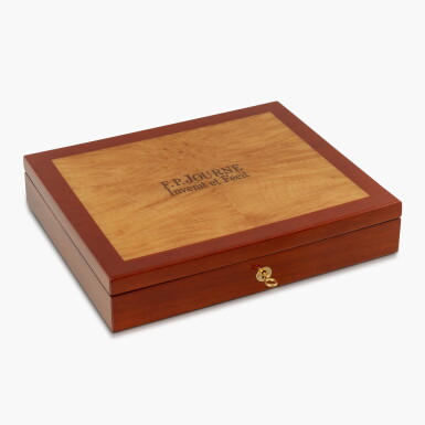 View full screen - View 1 of Lot 294. A wooden presentation box for ten watches.