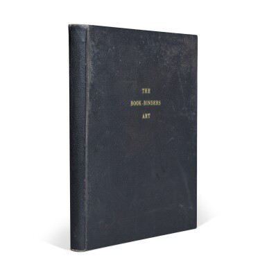 View full screen - View 1 of Lot 114. Book production - Bookbinding - History.