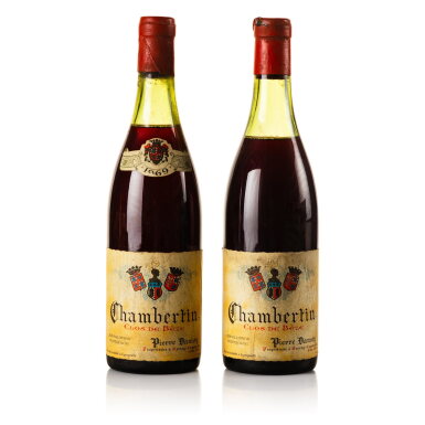 View full screen - View 1 of Lot 405. Chambertin, Clos de Bèze 1969 Pierre Damoy (2 BT).