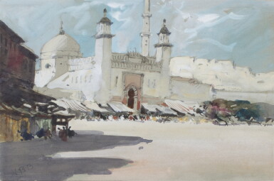 View full screen - View 1 of Lot 241. The Market, Mysore, India.