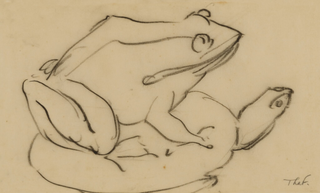 View full screen - View 1 of Lot 625. Frog and Turtle.