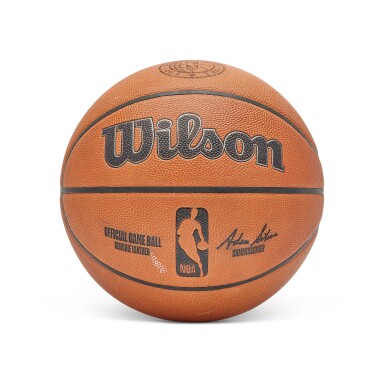 View full screen - View 1 of Lot 32. 'Canada Series’ 2025-2026 Toronto Raptors vs Denver Nuggets Game Used Basketball .