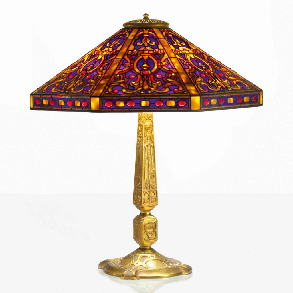 View full screen - View 1 of Lot 25. "Elizabethan" Table Lamp.