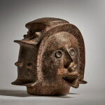 Colima Head Vessel of the Deity Ehecatl