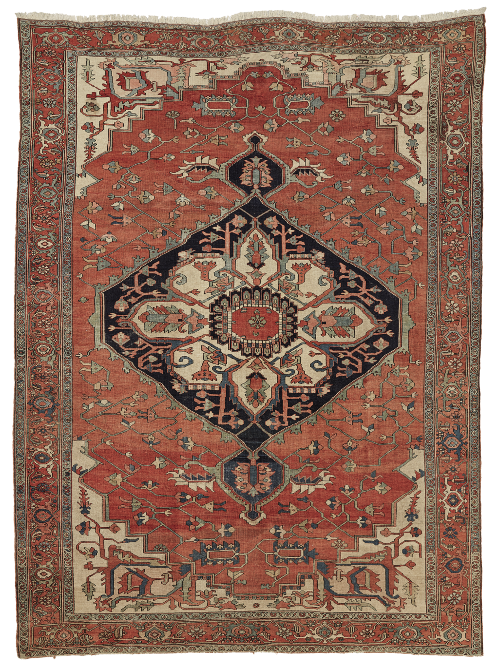 View full screen - View 1 of Lot 1136. SERAPI RUG, NORTHWEST PERSIA, LATE 19TH CENTURY.