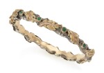 SILVER, GOLD AND EMERALD BRACELET (BRACCIALE IN ARGENTO, ORO E SMERALDI), MARIO BUCCELLATI
