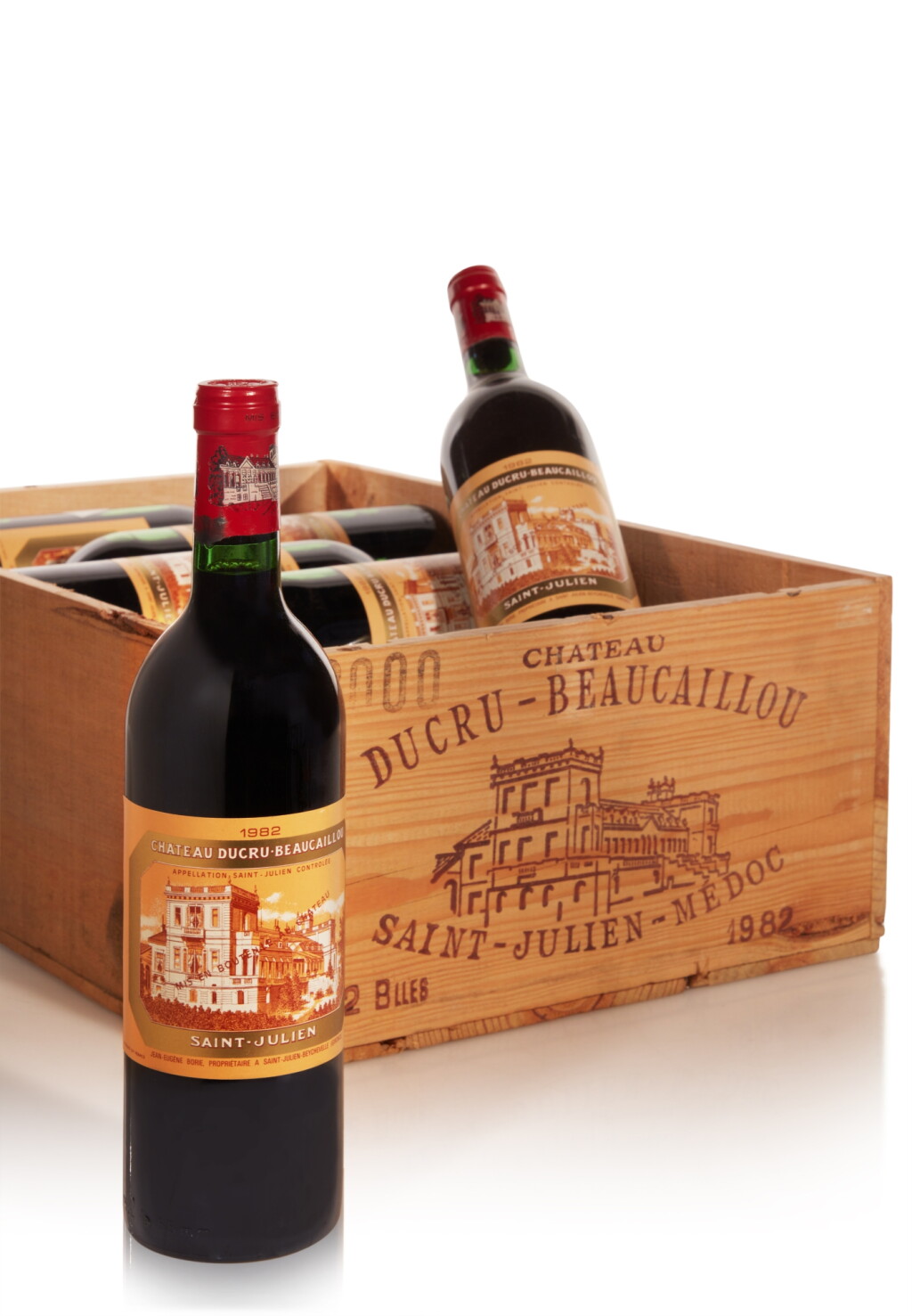 View full screen - View 1 of Lot 92. Château Ducru Beaucaillou 1982 (12 BT).