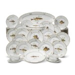 A Richard Ginori 'Fish' Pattern Part-Dinner Service, 20th Century