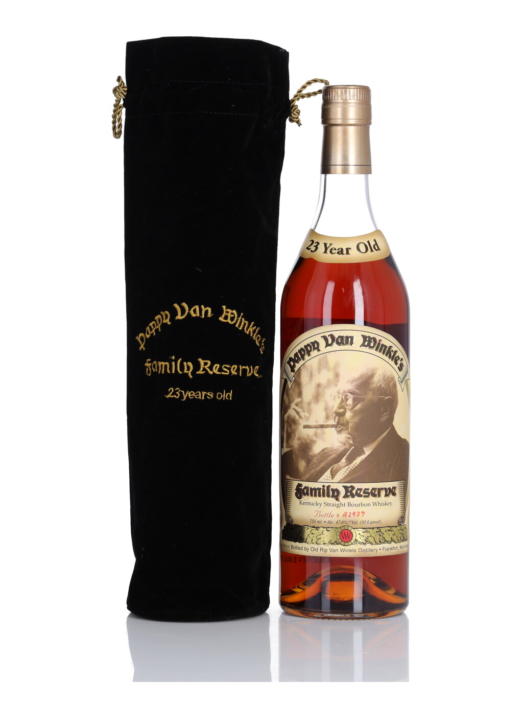 View full screen - View 1 of Lot 76. Pappy Van Winkle's 23 Year Old Family Reserve 95.6 Proof NV (1 Bottle 75cl).