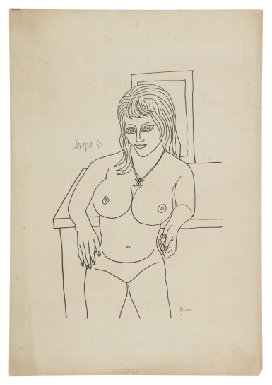 View full screen - View 1 of Lot 47. Untitled (Nude).