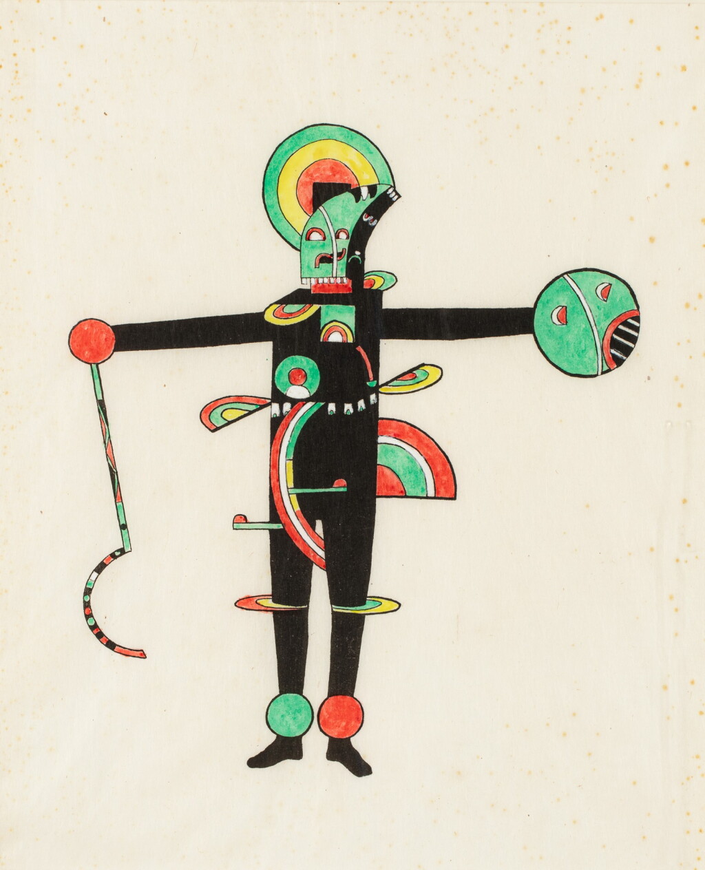 Voir en plein écran - Voir 1 du lot 3. Figurine - Man, 1920.
