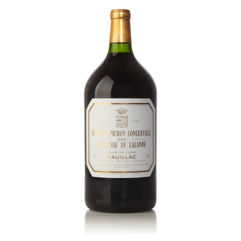 View full screen - View 1 of Lot 1055. Château Pichon Longueville, Lalande 2000 (2 DM).