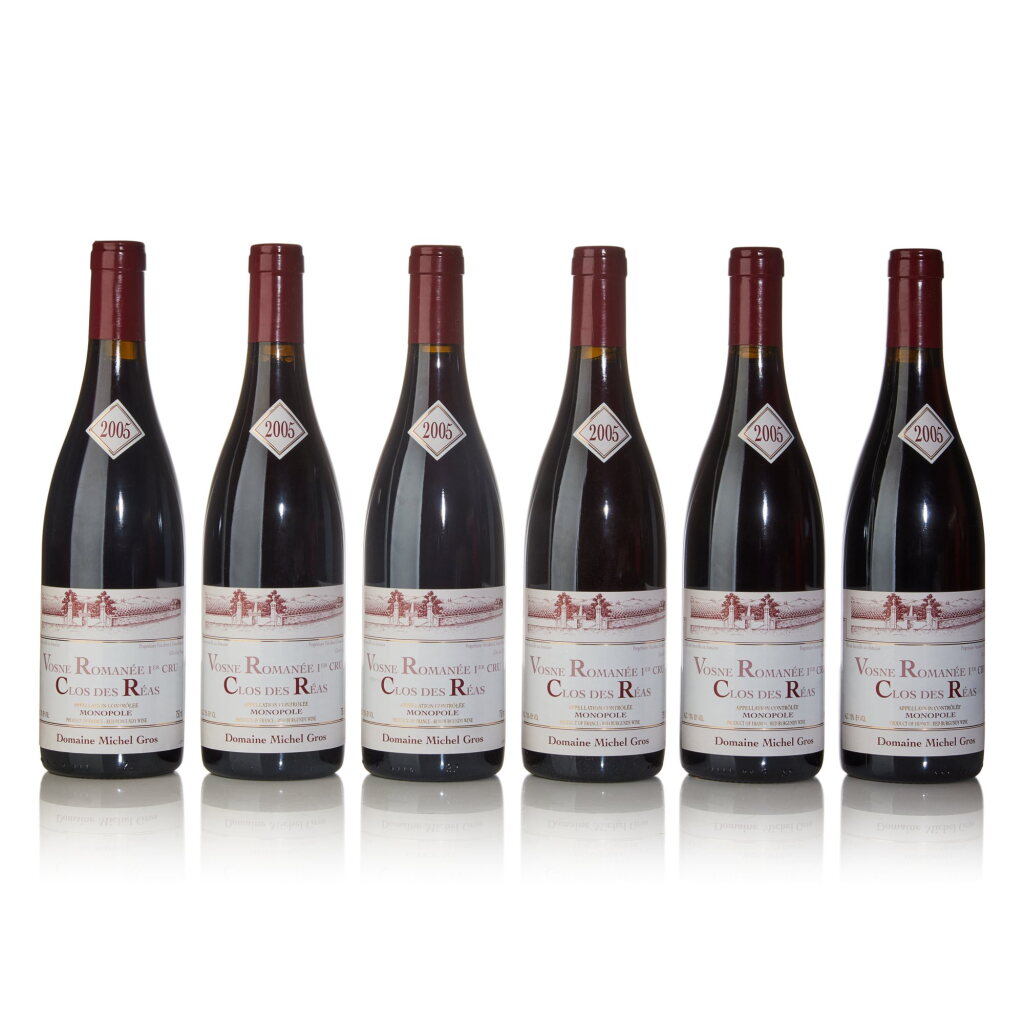 View full screen - View 1 of Lot 246. Vosne Romanée, Clos des Réas 2005 Michel Gros (12 BT).