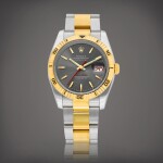 DateJust Turn-O-Graph, Reference 116263 | A yellow gold and stainless steel wristwatch with date and bracelet, Circa 2004 | 勞力士 | DateJust Turn-O-Graph 型號116263 | 黃金及精鋼鏈帶腕錶,備日期顯示,約2004年製