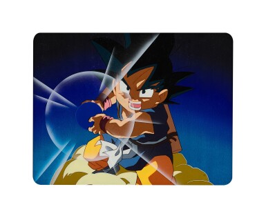View full screen - View 1 of Lot 12. DRAGON BALL BY TOEI ANIMATION 龍珠 by 東映動畫 | GOKU ANIMATION CEL 悟空動畫手稿.