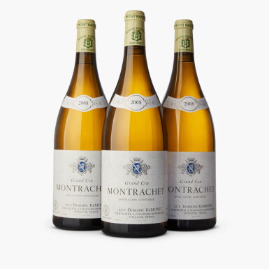 View full screen - View 1 of Lot 372. Montrachet 2008 Domaine Ramonet (3 MAG).