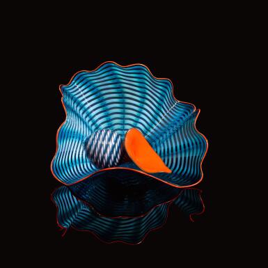 View full screen - View 1 of Lot 129. "Maya Blue Persian" Set.