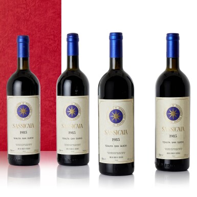 View full screen - View 1 of Lot 452. Sassicaia 1985 Tenuta San Guido (6 BT).