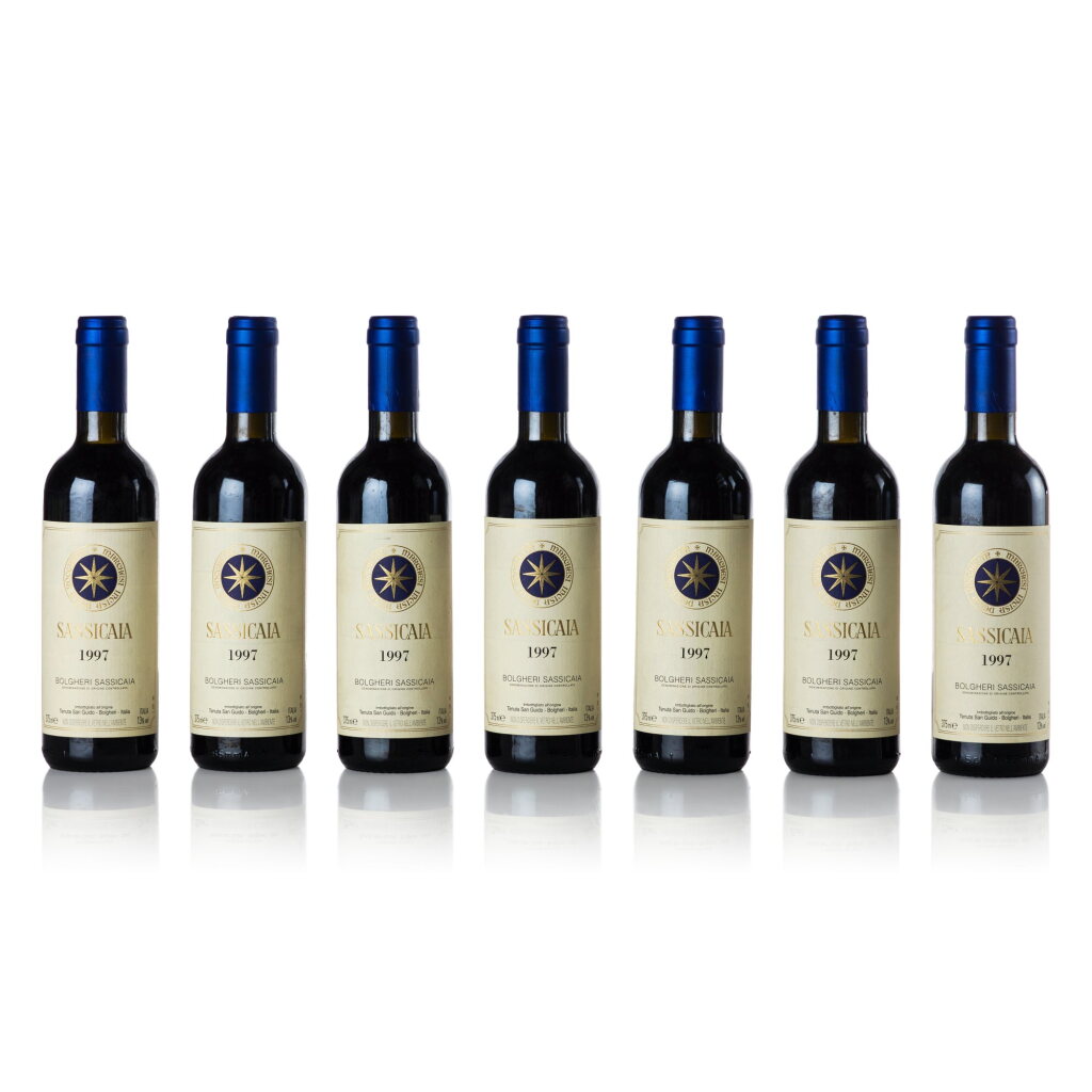 View full screen - View 1 of Lot 554. Sassicaia 1997 (14 HFBT).