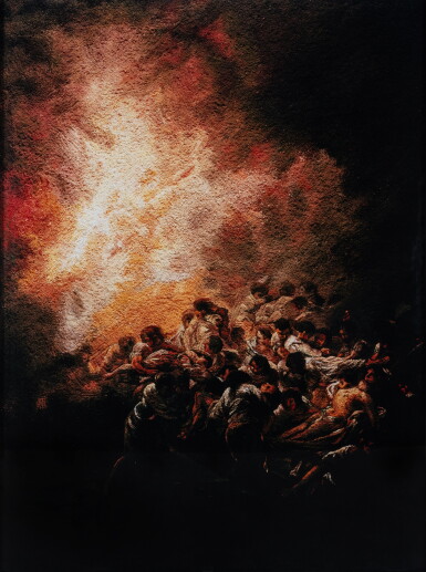 View full screen - View 1 of Lot 990. The Night Fire, after Goya (from Pictures of Pigment).
