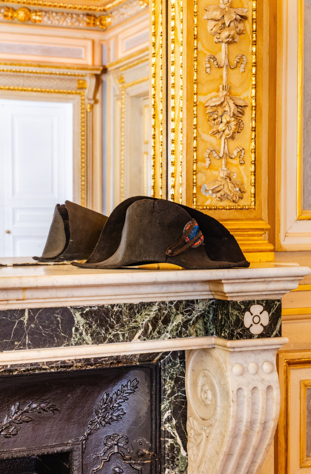 View full screen - View 1 of Lot 49. A bicorne hat , attributed to Poupard, probably for Emperor Napoleon I, circa 1805-1809.