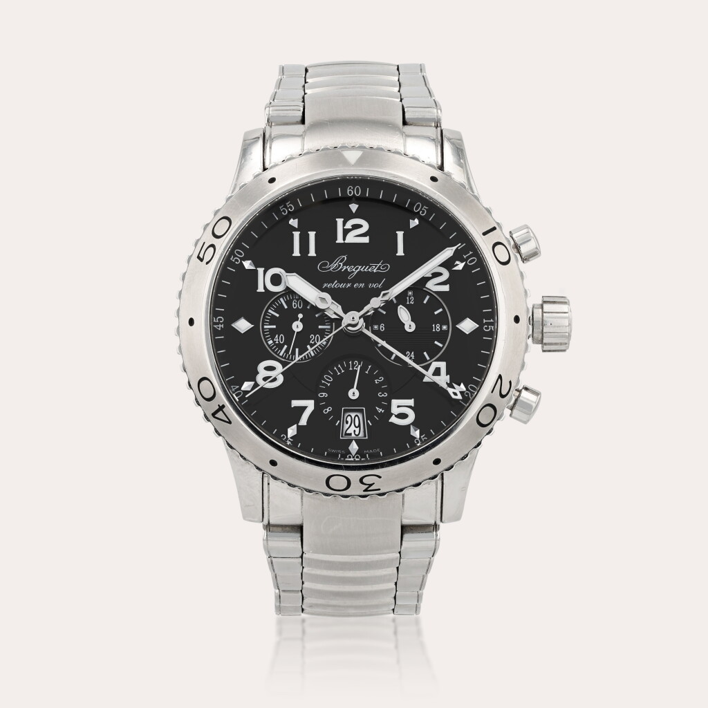View full screen - View 1 of Lot 439. Type XXI, reference 3810 Montre bracelet chronographe en acier avec date | Stainless steel chronograph wristwatch with date and bracelet Vers 2012 | Circa 2012.